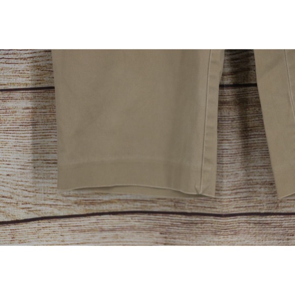 VINTAGE George Womens Wide Leg High Rise Cropped Pants Size 10 Khakis - Picture 10 of 11